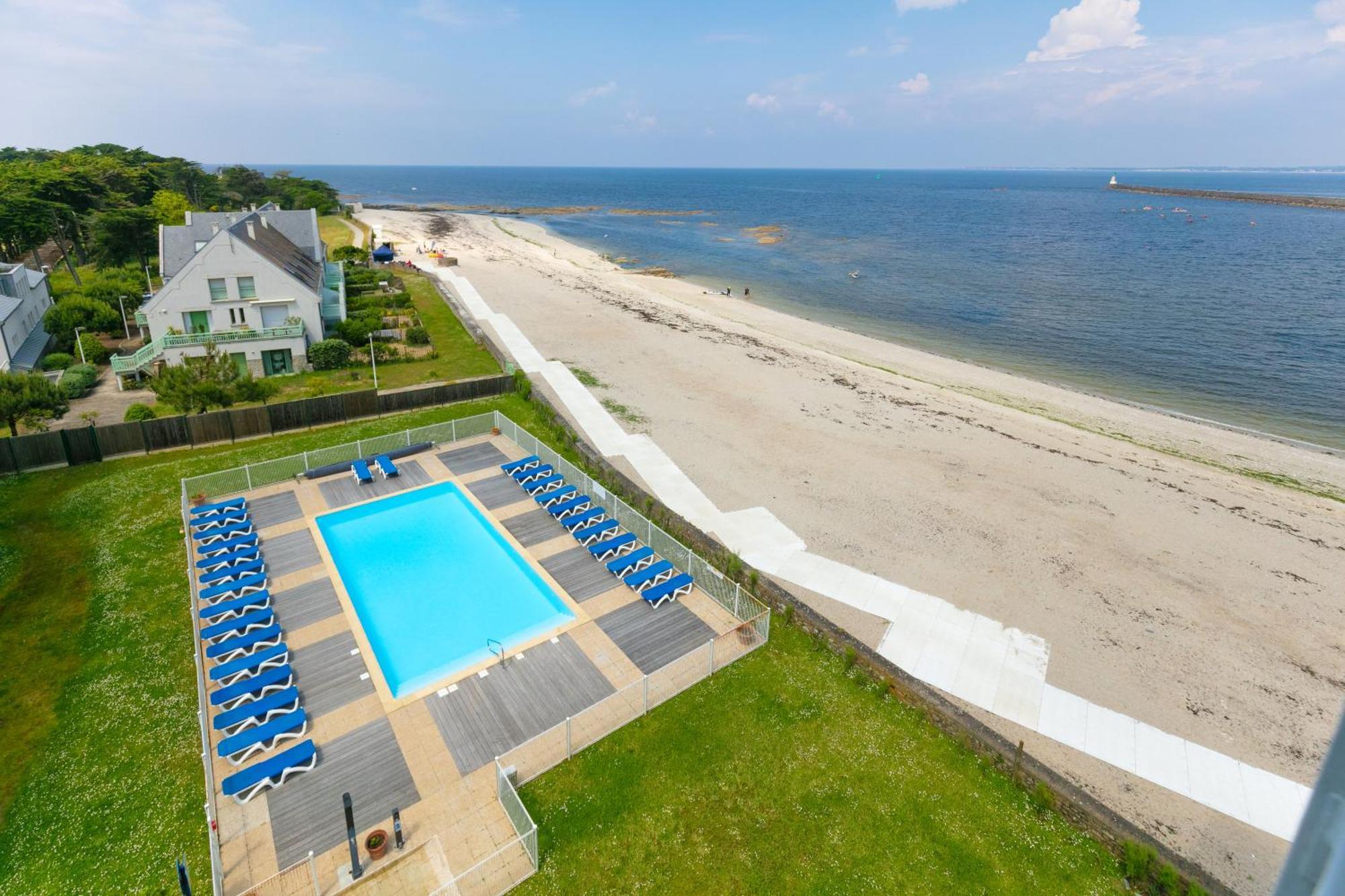 Appartement Face Mer Et Piscine Ле-Круазік Екстер'єр фото